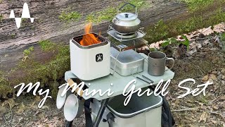 My Mini 2 Burner Grill Set [upl. by Mintz]