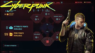 Attributes and Skills Changes w Cyberpunk 20 Update Everything You Need To Know [upl. by Dnalor]