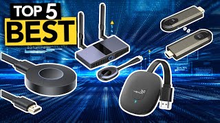 TOP 5 Best Wireless Display Adapter  2024 Buyers Guide [upl. by Christen71]