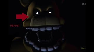 i played those nights at fredbears and its TERRIFYING [upl. by Lexerd761]