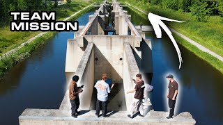 Parkour Puzzle Mission  DONT GET WET 🇳🇱 [upl. by Drus]