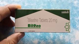 Bilazo 20mg Tablet  Bilastine 20mg Tablet  Bilazo 20mg Tablet Uses Side effects Review Hindi [upl. by Sauls]