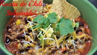 RECETA CHILI DE PAVO SALUDABLE PASO A PASO [upl. by Bibbye]