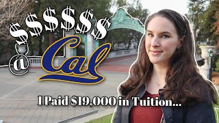 HOW MUCH DOES UC BERKELEY COST  Talking deets about affording UC Berkeley  how I pay for college [upl. by Pearce]