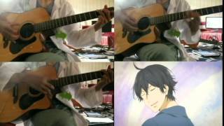 元氣囝仔 ばらかもん OP Opening by DrP guitar cover [upl. by Ggerk]