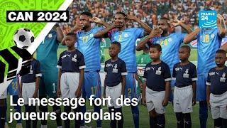 CAN 2024  le conflit dans l’est de la RD Congo s’invite dans la compétition • FRANCE 24 [upl. by Brittni]