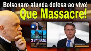 MASSACRADO BOLSONARO ENCURRALADO POR JORNALISTAS AFUNDA SUA DEFESA LULA MUDANÇAS IMPORTANTÍSSIMAS [upl. by Hareemas]