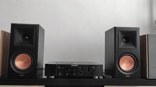 Klipsch RP600M  Marantz PM6007 sound demo [upl. by Osithe]