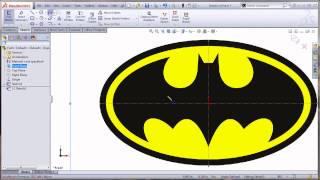 SolidWorks TNT  Import An Image Into SolidWorks and Create a SolidModel TipsNTricks [upl. by Atiraj]