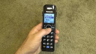 Ringtones on the Panasonic KXTGA680B DECT 6 Cordless Phone [upl. by Wiersma553]