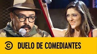 Coco Celis VS Mónica Escobedo  Duelo De Comediantes  Comedy Central LA [upl. by Longmire]