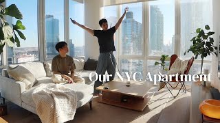 開箱我們紐約的家🏡 Our NYC Apartment tour [upl. by Annahaj]