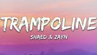 SHAED x ZAYN  Trampoline Lyrics [upl. by Anaz]