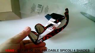 VANS  GAFAS DE SOL FOLDABLE SPICOLI 4 SHADES [upl. by Gomez]