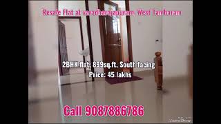 Resale flats at West Tambaram Vardharajapuram Chennai [upl. by Peery]