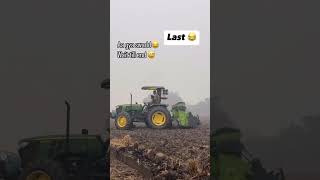 John Deere tractor 🚜 power on supper seederrautomobile swarajtractor shorts [upl. by Eniala]