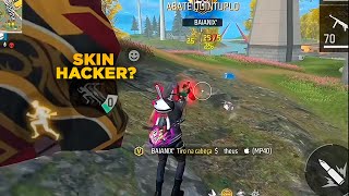 ENGANANDO OS INIMIGOS COM SKIN DE HACKER DEU CERTO KKKKðŸ˜³ [upl. by Nolrak]