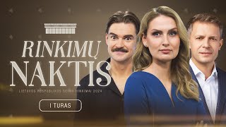 SEIMO RINKIMŲ NAKTIS 2024  Andrius Tapinas Rima Urbonaitė ir Paul de Miko  RINKIMAI Laisvės TV [upl. by Alinoel749]