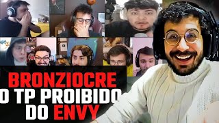 REVOLTA REAGE  BRONZIOCRE  O TP DO ENVY QUE CHOCOU O BRASIL  CBLOL DA ZUEIRA [upl. by Notgnimer717]