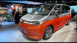 Volkswagen VW T7 EHybrid T 7 Bulli Multivan Camper RV new model 2022 walkaround and interior k0138 [upl. by Llehsad]