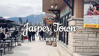 Jasper Town Tour  Alberta Canada  Travel Video [upl. by Gerrald]