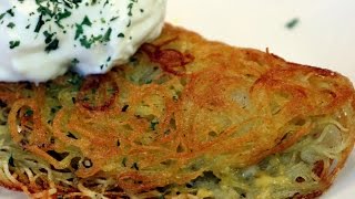 10 minute easy potato rosti recipe with Chef Cristian Feher  Food Chain TV [upl. by Atnes384]