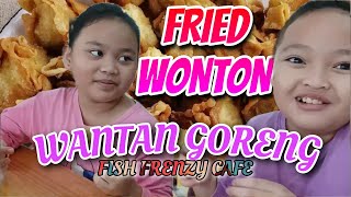 ANAKANAK BREAKFAST WANTAN GORENG  MASINGMASING BELUM MANDI [upl. by Origra]