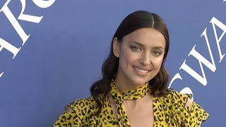 Irina Shayk at the 2018 CFDA Fashion Awards red carpet in New York [upl. by Ahsiea411]