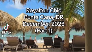 Royalton Chic Punta Cana  Travel Vlog 2023  Part 1 [upl. by Ahsienat997]