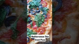 Mediterranean Thin Crust Pizza [upl. by Ahsele]