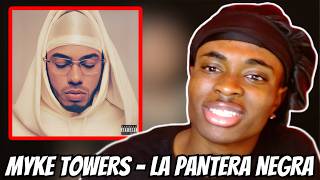 Reacting To Myke Towers  La Pantera Negra  Full Album Reaction  Spanish Subtitle [upl. by Ahsenyl]