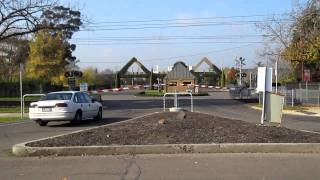 Fawkner Memorial Park Entrance Level Crossing [upl. by Patty]