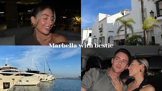 Marbella vlog  back with bestie for a week of laughs [upl. by Aratak859]