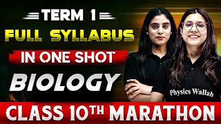 Complete CBSE Biology 10th  Term  1 in One Shot  Marathon Series [upl. by Retepnhoj]