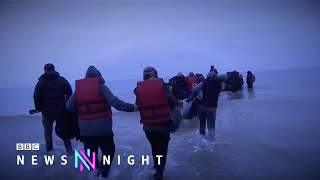 Albanian migrant deported from UK says he regrets illegal Channel crossing  BBC Newsnight [upl. by Lieberman920]