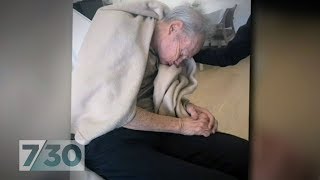 Shocking footage of restrained aged care residents prompts new regulations  730 [upl. by Yclehc]