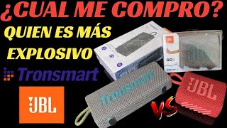 ¿Cual me compro El  tronsmart TRIP O EL JBL GO 3 😱🔊 [upl. by Valdis]