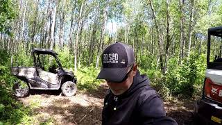 Clearing The Bearskin River Hunting Property Part 2 [upl. by Khai23]