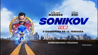 SONIKOV FILM SONIC THE HEDGEHOG  SINHRONIZOVANI TREJLER D [upl. by Fulbright]