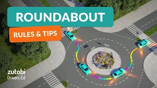 How to Drive in a Roundabout Correctly  Rules amp Tips [upl. by Itin]