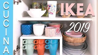 ORGANIZZARE la CUCINA con IKEA  IDEE per RIORDINARE la CUCINA  HAUL IKEA [upl. by Haiacim]