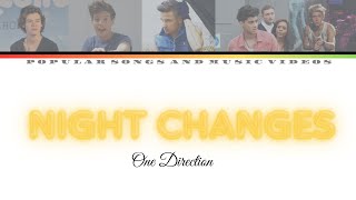 Night Changes  One Direction Color Coded Lyrics  Homenaje Liam Payne [upl. by Llehcam371]