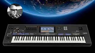 Mackie Messer  Yamaha GENOS Keyboard  Ensemble Voices amp Slow Fox Style [upl. by Osric]