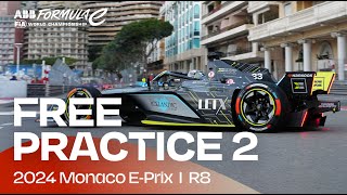 2024 Monaco EPrix Round 8  Free Practice 2 [upl. by Magdalena793]