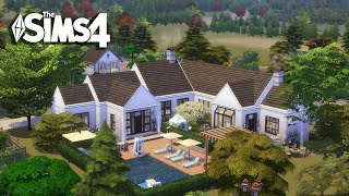 One Story Family Home  The Sims 4  No CC  Stop Motion [upl. by Negris]