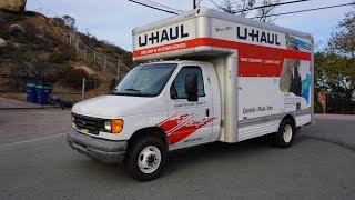 UHaul rentals Moving trucks pickups and cargo Vans Review Video [upl. by Fredelia]