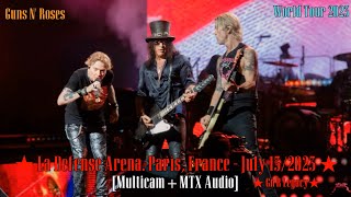 Guns N Roses Live At París La Défense Arena París  July 132023 Multicam [upl. by Dlawso603]