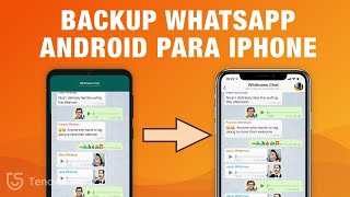 Backup WhatsApp Android para iPhone  BACKUP WHATSAPP [upl. by Annaira]