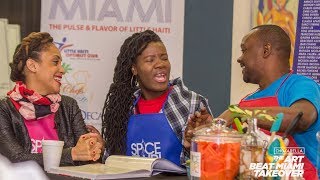 Phyllisia Ross Nadege Fleurimond Interview  Art Beat Miami 2018 [upl. by Shelia]