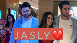 Aly Goni amp Jasmin Bhasin looking beautiful together  Aly Goni came to support his girl friend movie [upl. by Agna]